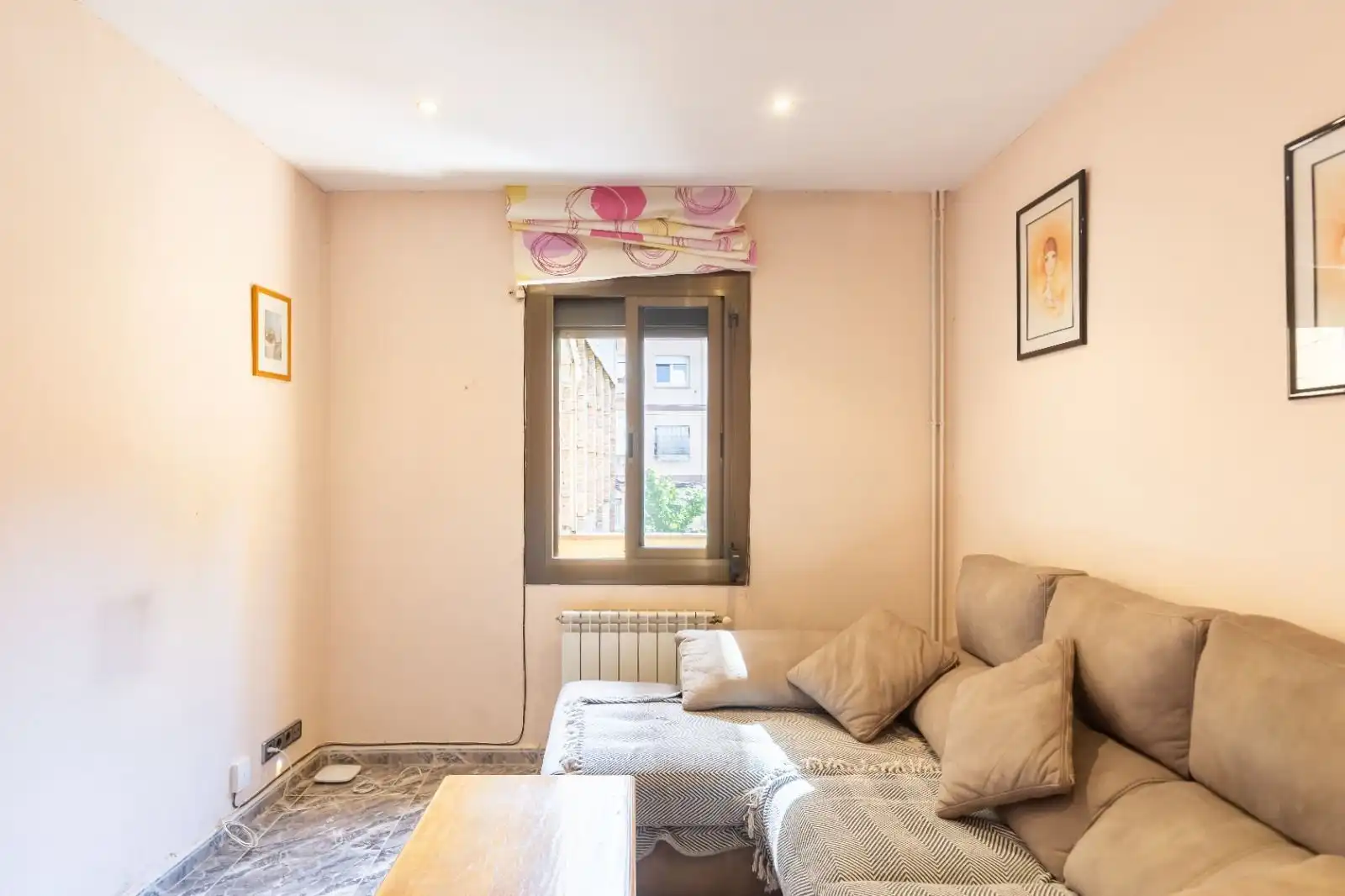 Sala de estar de Piso en venta en Badalona con Calefacción
