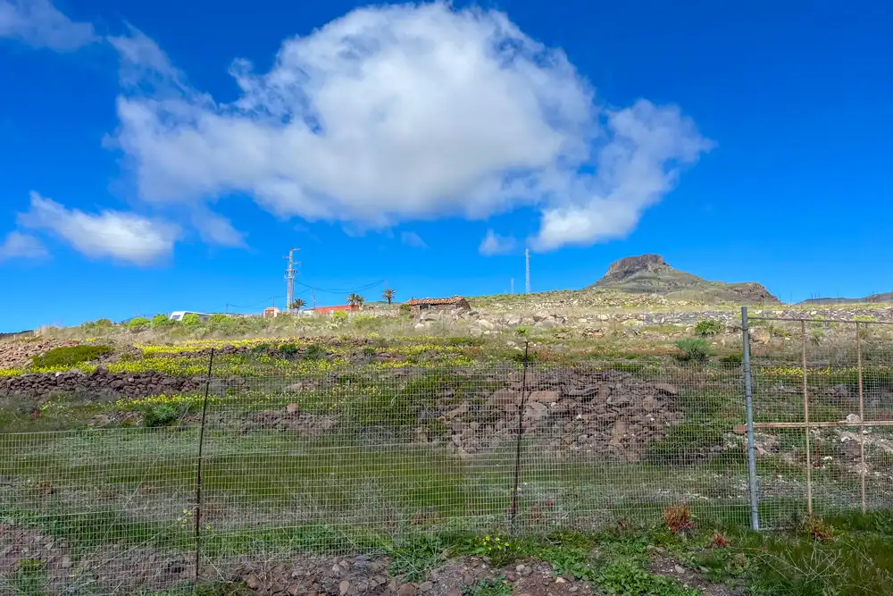 Vista exterior de Finca rústica en venda en Vallehermoso