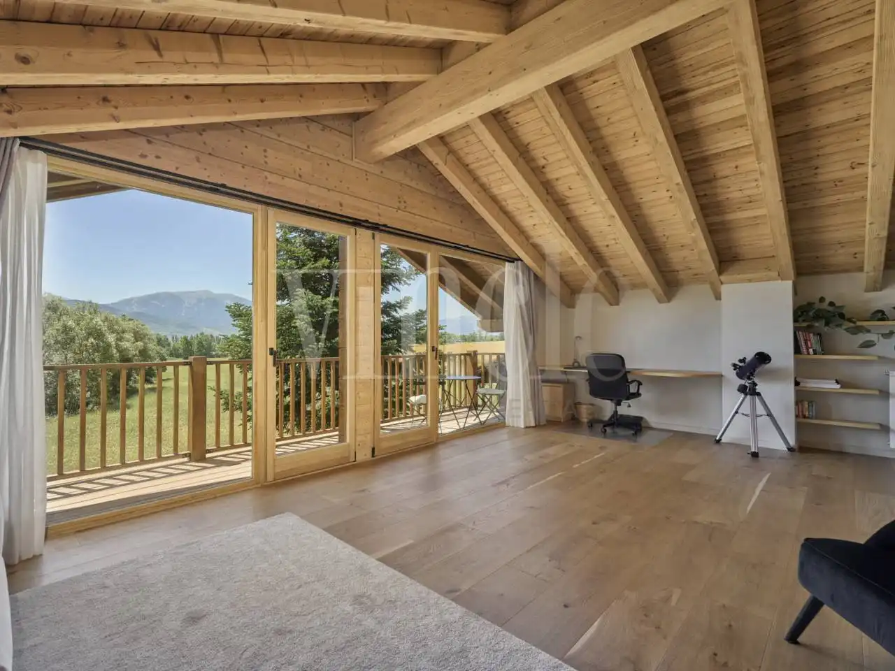 Sala de estar de Casa o chalet en venta en Guils de Cerdanya con Calefacción, Jardín privado y Parquet