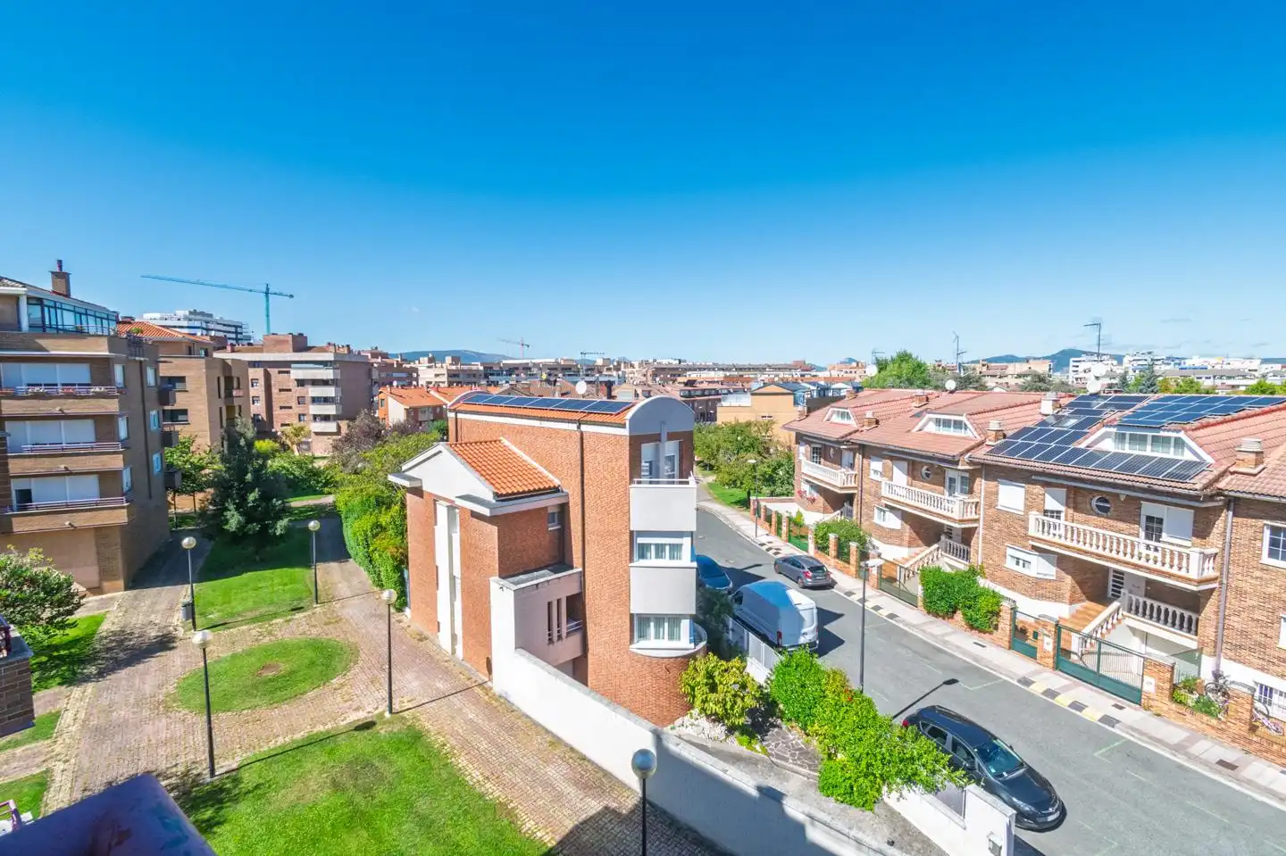 Vista exterior de Piso de alquiler en Barañáin / Barañain con Calefacción, Parquet y Trastero