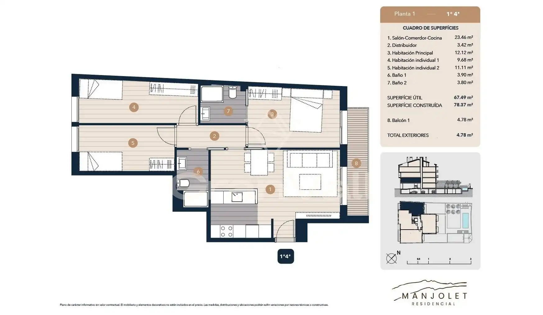 Apartament en venda en Puigcerdà amb Jardí privat, Parquet i Terrassa