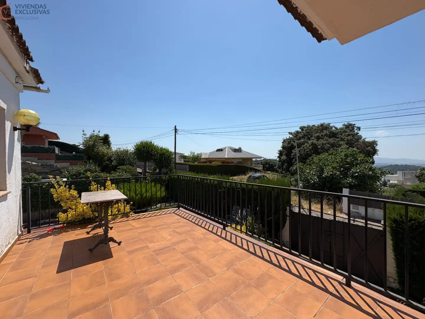 Terrassa de Casa o xalet en venda en Caldes de Montbui amb Calefacció, Jardí privat i Terrassa
