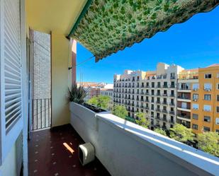 Exterior view of Flat to rent in  Madrid Capital  with Terrace