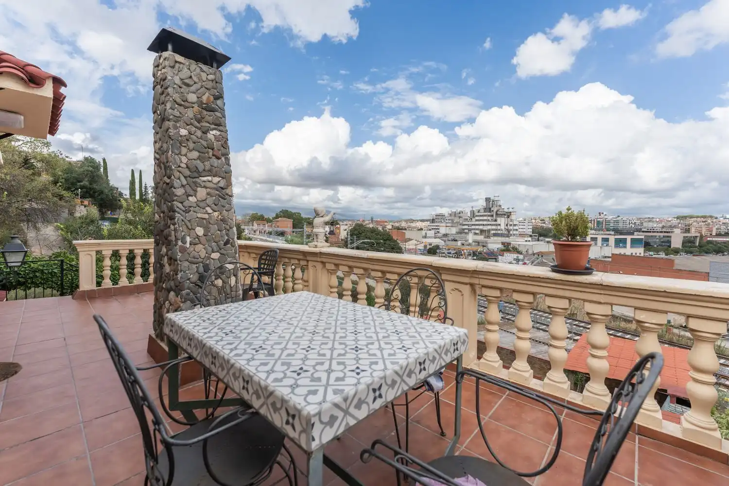 Terraza de Casa o chalet en venta en Granollers con Jardín privado, Terraza y Trastero