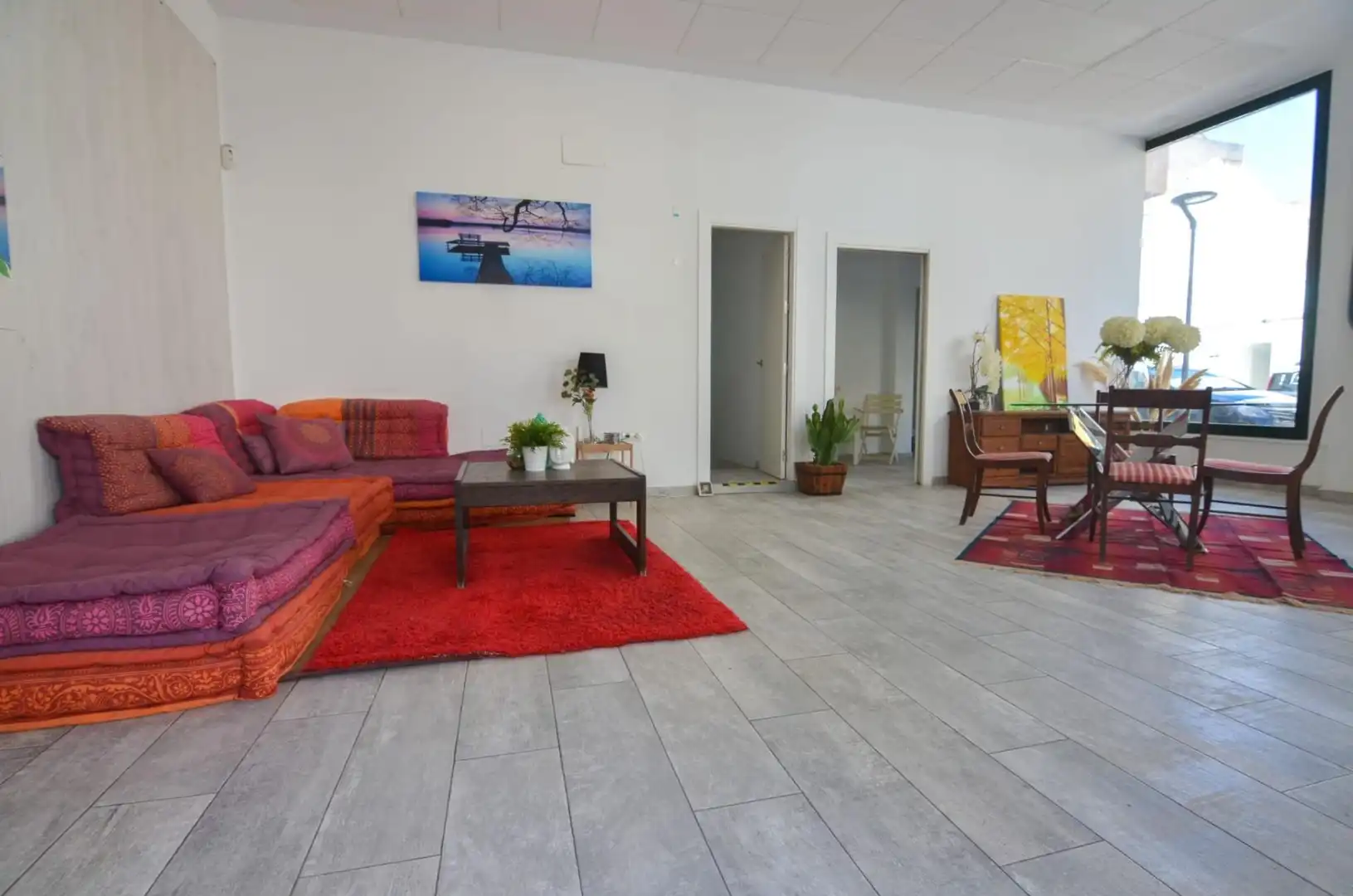 Wohnzimmer von Geschaftsraum zum Verkauf in Torremolinos mit Klimaanlage