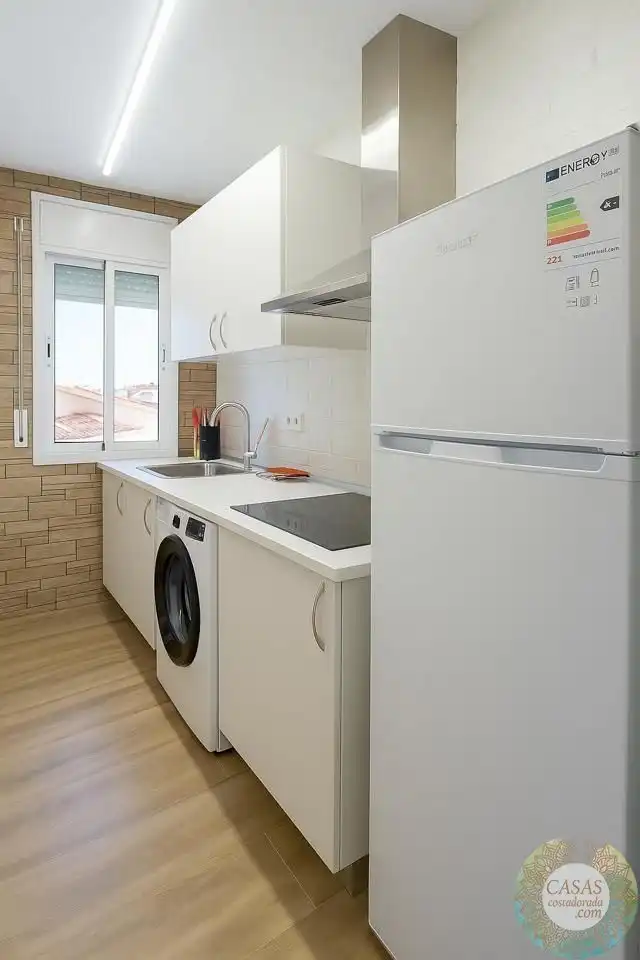 Küche von Wohnung zum Verkauf in L'Ametlla de Mar  mit Klimaanlage, Terrasse und Abstellraum