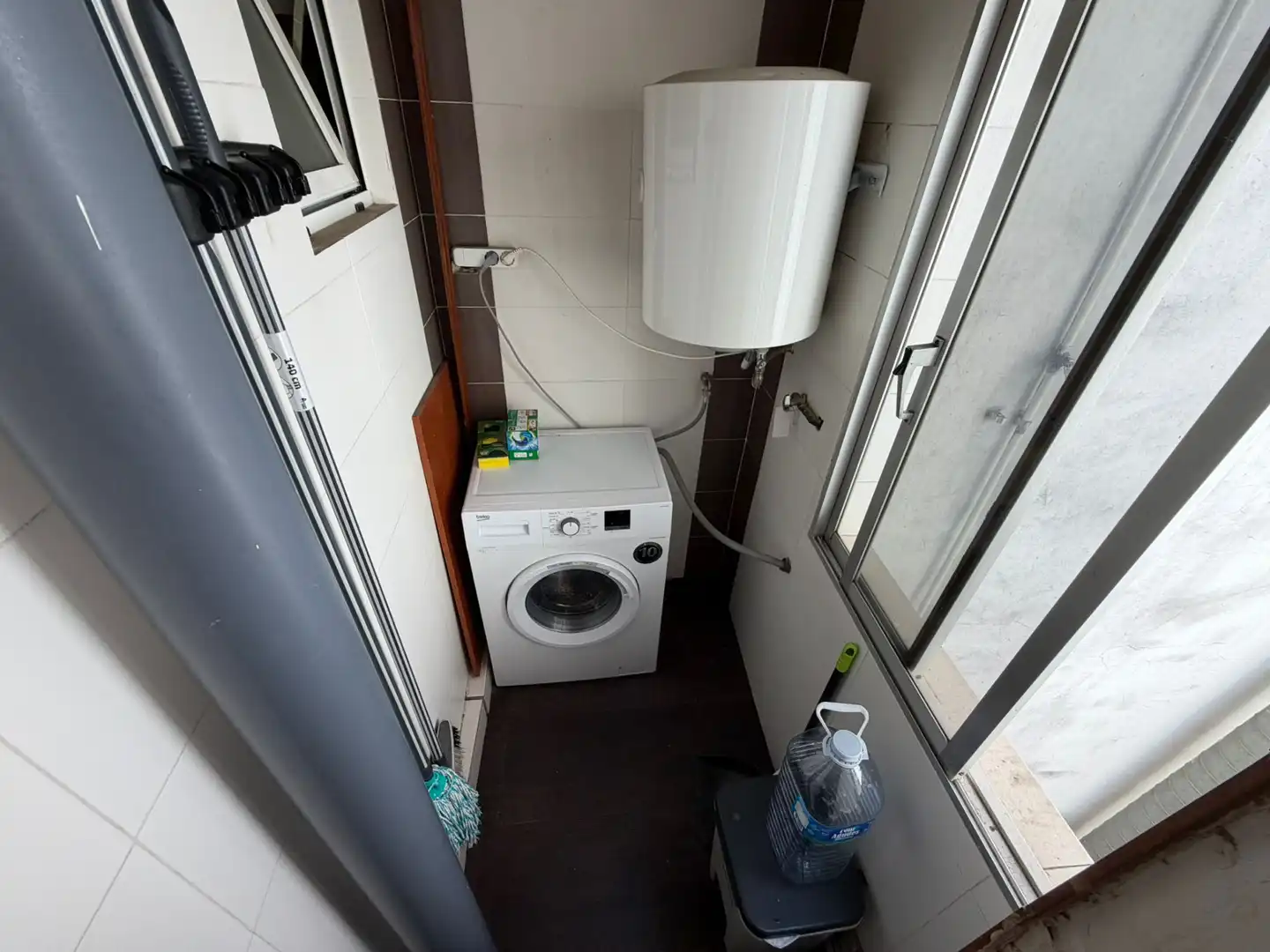 Terraza de Piso en venta en Santa Coloma de Gramenet con Aire acondicionado y Balcón