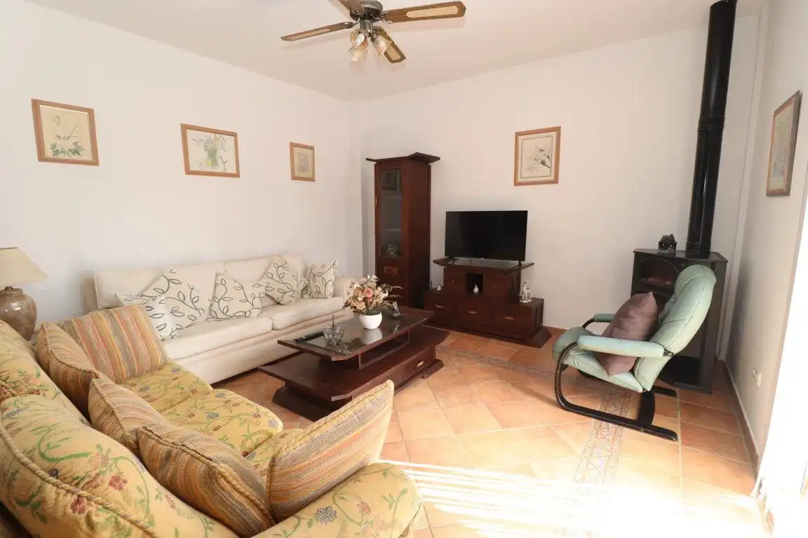 Living room of Houses for rent in Coín  with Private garden, Terrace and Swimming Pool
