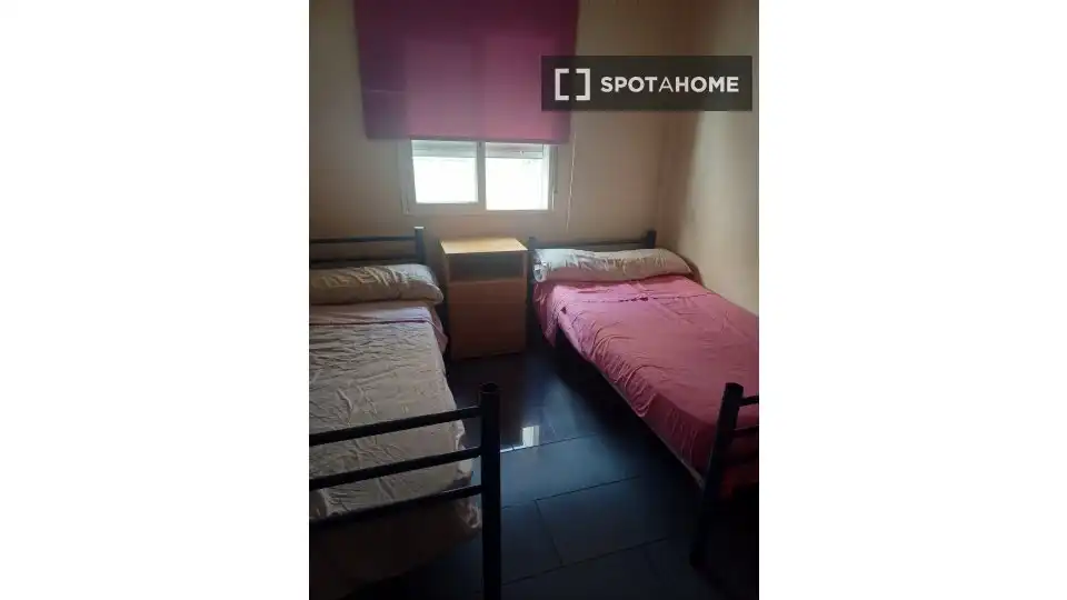 Bedroom of Flat for rent in Paterna  with Air Conditioner, Heating and Furnished