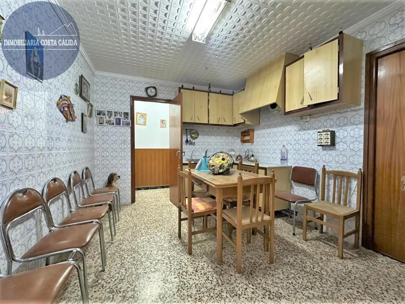 Cuina de Finca rústica en venda en Águilas amb Jardí privat, Terrassa i Traster