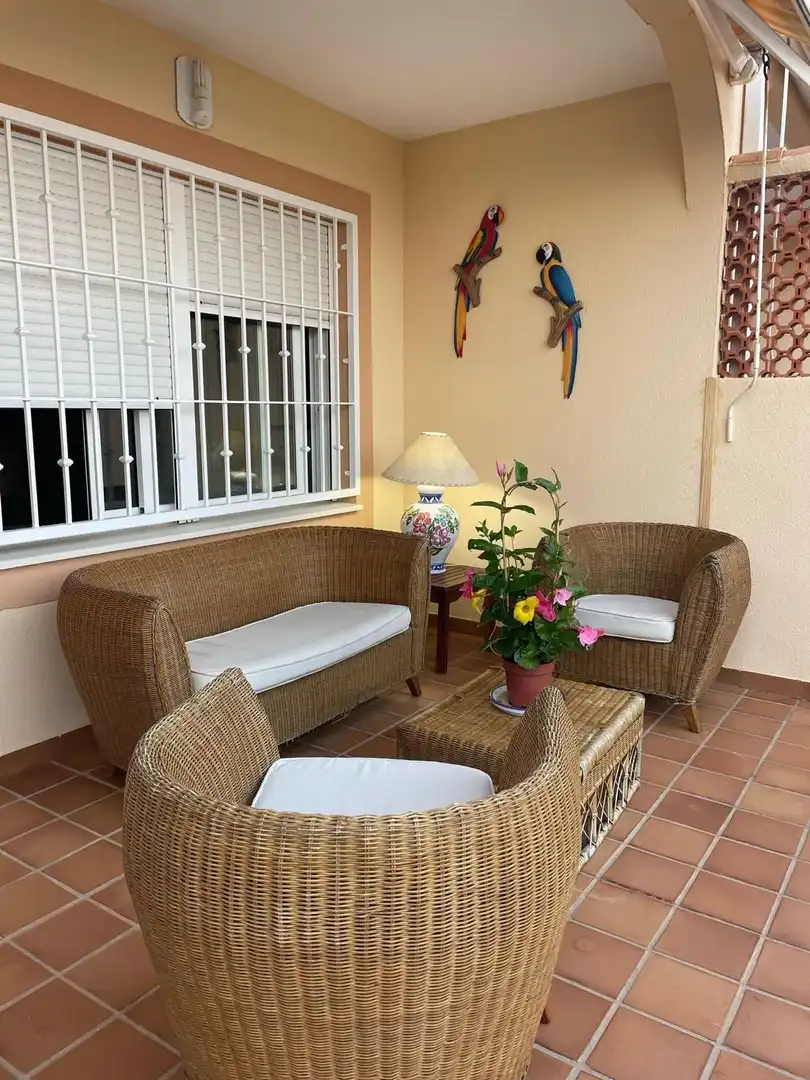 Terrace of Houses for rent in Orihuela  with Air Conditioner, Heating and Private garden