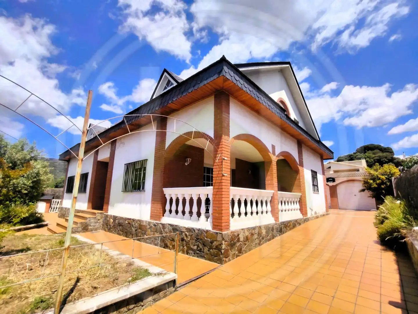 Vista exterior de Casa o chalet en venta en Cànoves I Samalús con Calefacción, Jardín privado y Terraza