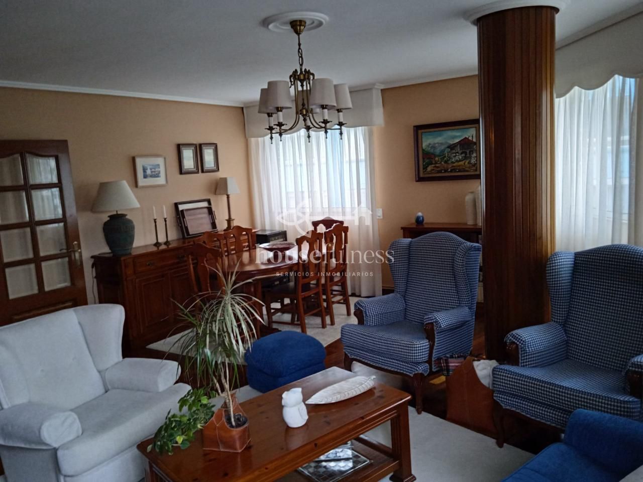 Sala d'estar de Pis en venda en Ferrol amb Calefacció, Terrassa i Traster