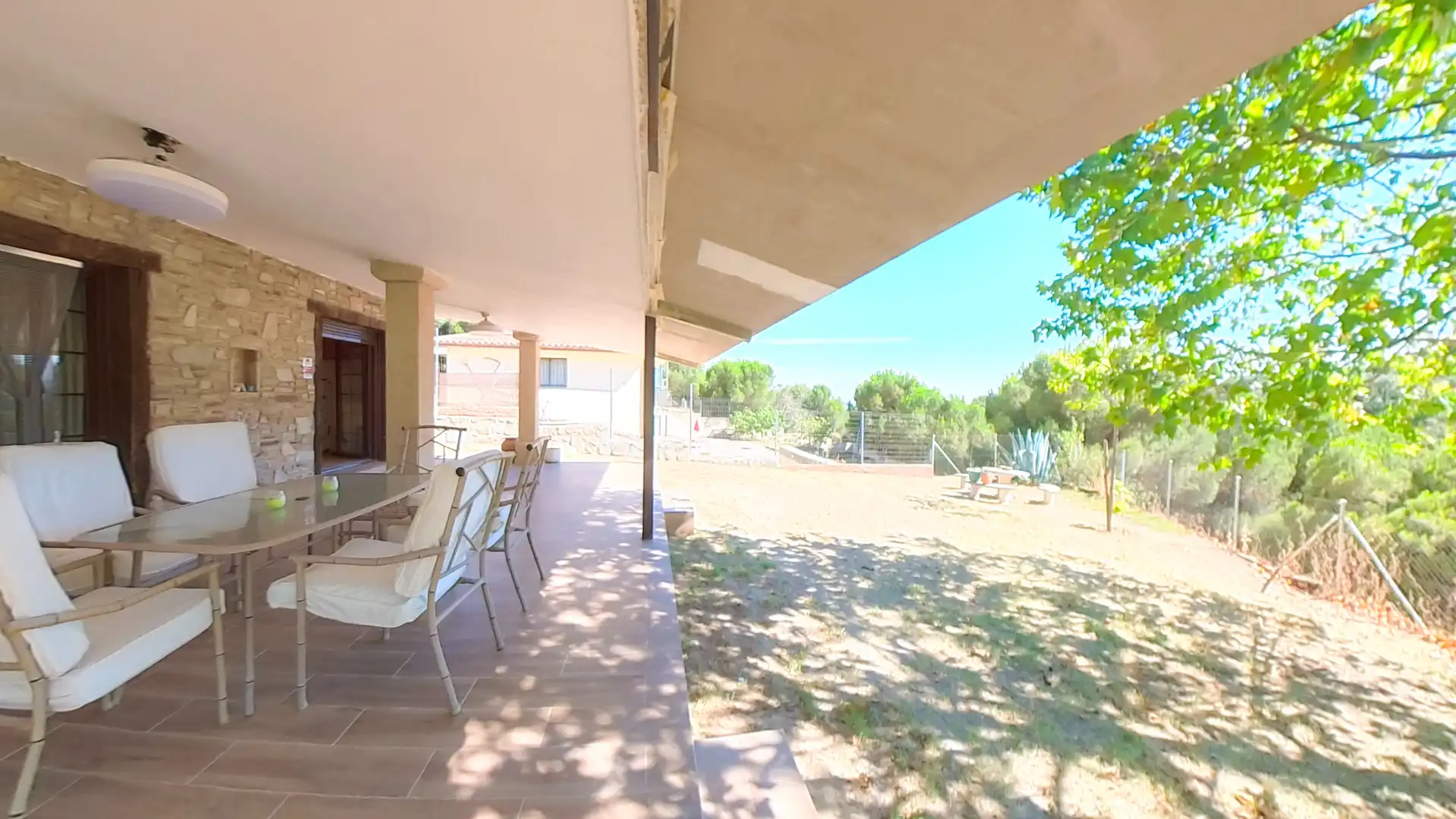 Terrassa de Casa o xalet en venda en Galapagar amb Aire condicionat, Jardí privat i Forn