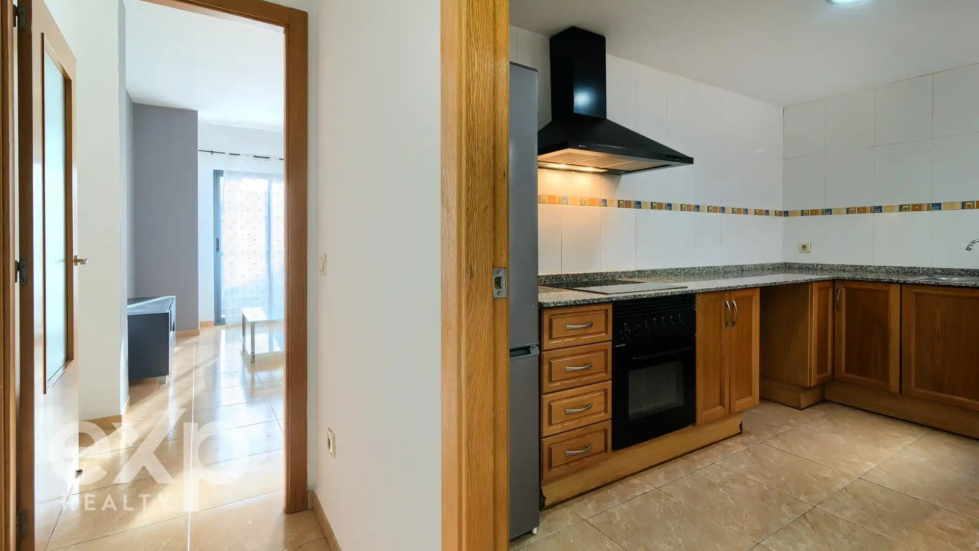 Kitchen of Flat for sale in Alginet  with Air Conditioner, Terrace and Storage room