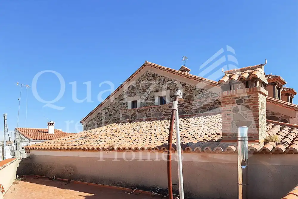 Vista exterior de Casa o chalet en venta en Herreruela con Jardín privado y Terraza