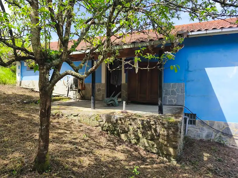 Vista exterior de Casa o chalet en venta en Salas con Amueblado
