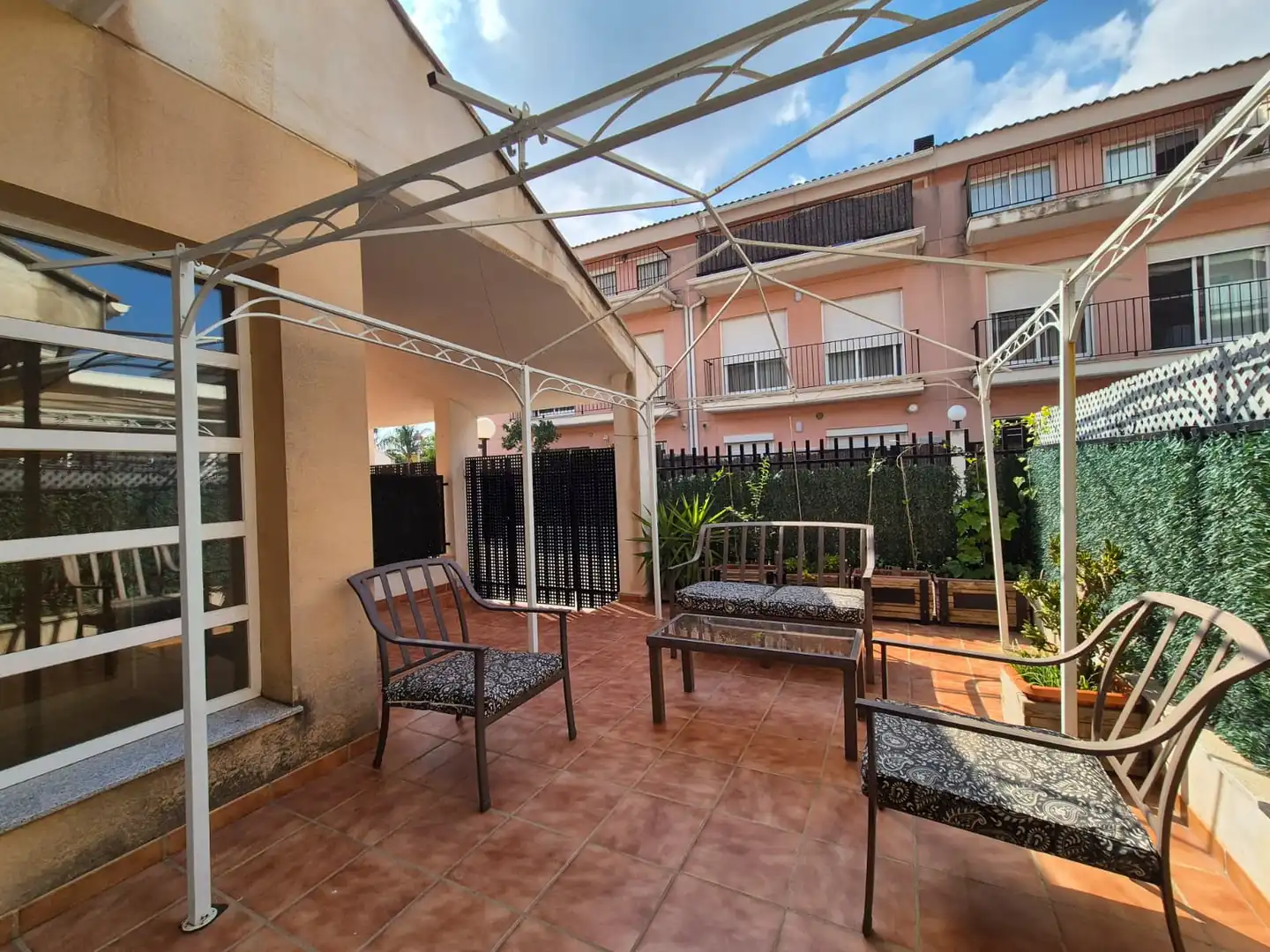 Terrassa de Casa adosada en venda en Moncada amb Aire condicionat, Calefacció i Terrassa
