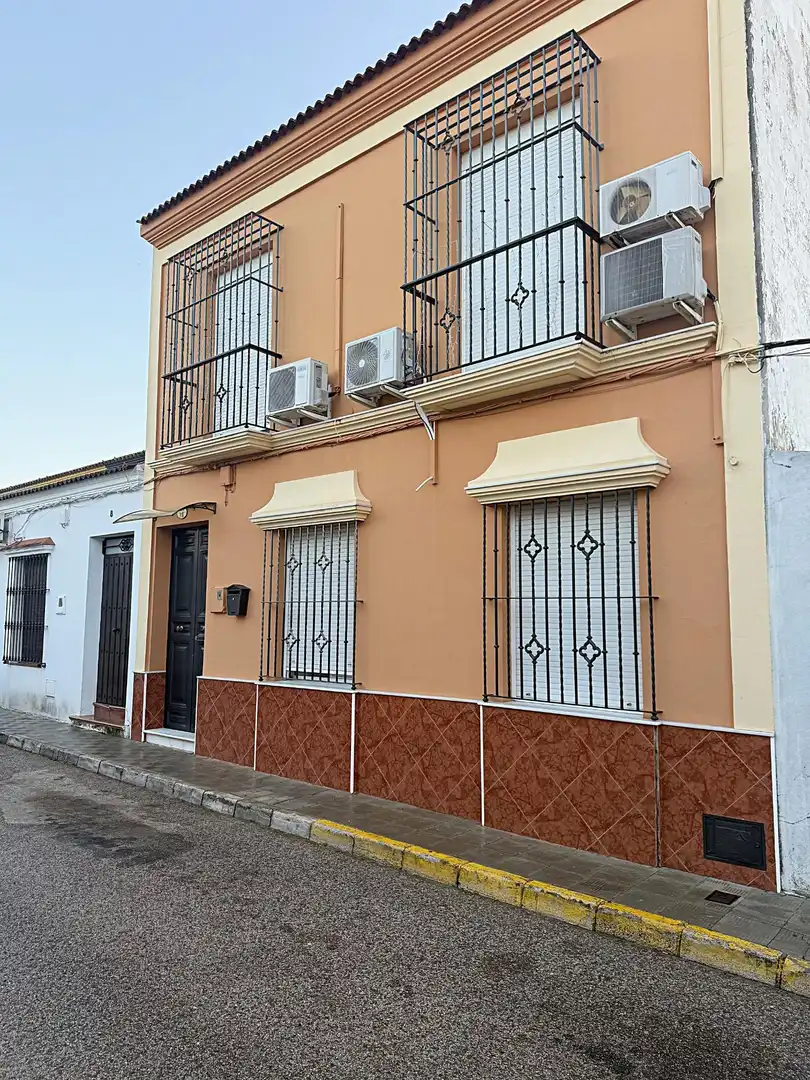 Vista exterior de Casa adosada en venta en Pilas con Aire acondicionado y Terraza