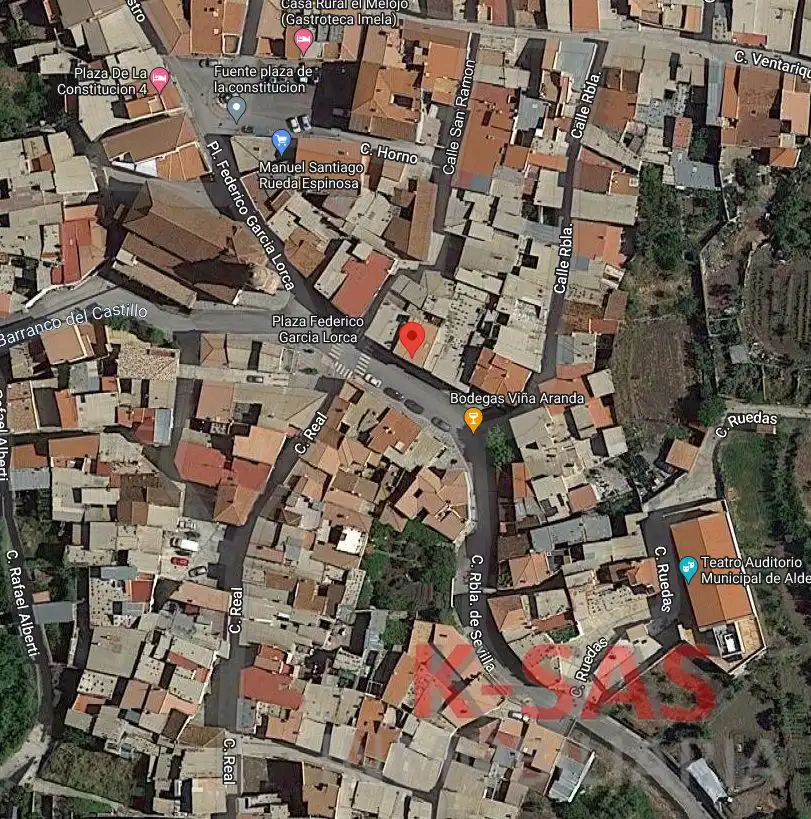 Vista exterior de Casa o xalet en venda en Aldeire amb Moblat i Balcó