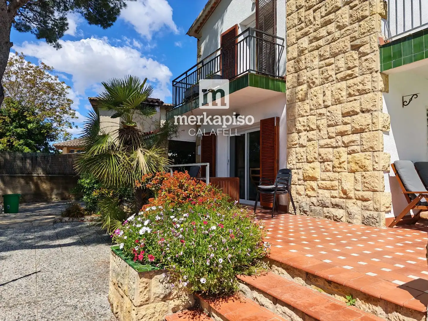 Terrassa de Casa o xalet en venda en Bellvei amb Calefacció, Jardí privat i Terrassa