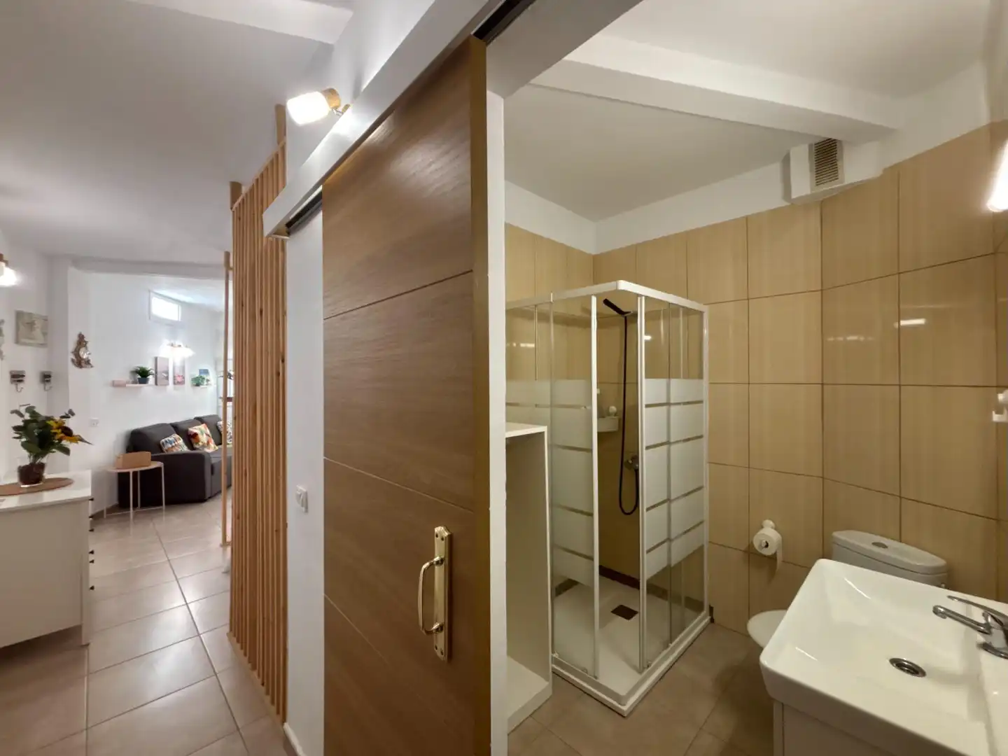 Bany de Apartament en venda en Tacoronte amb Terrassa i Moblat