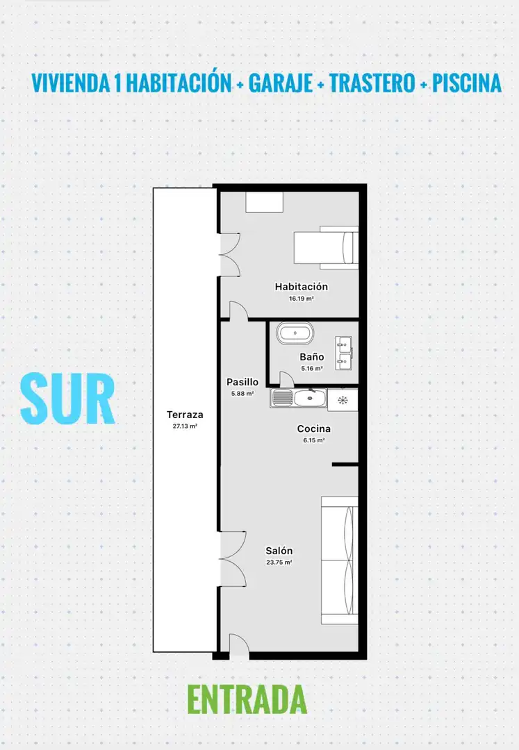 Ático en venta en Entrambasaguas con Calefacción, Parquet y Terraza