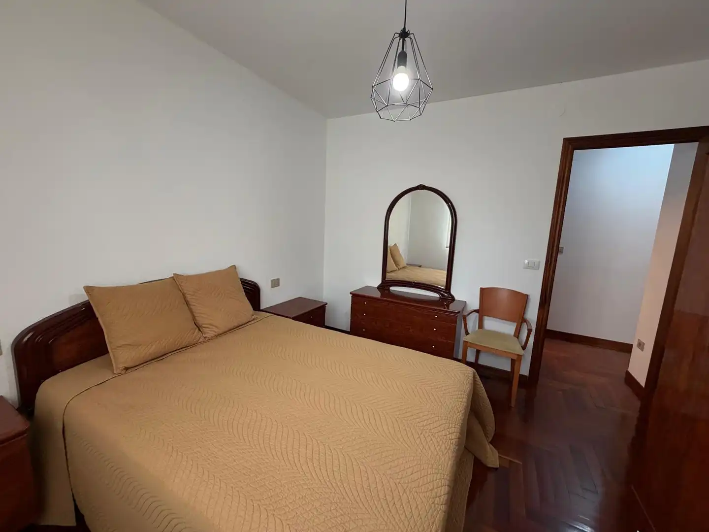 Bedroom of Flat for rent in Lugo  with Heating, Storage room and Furnished
