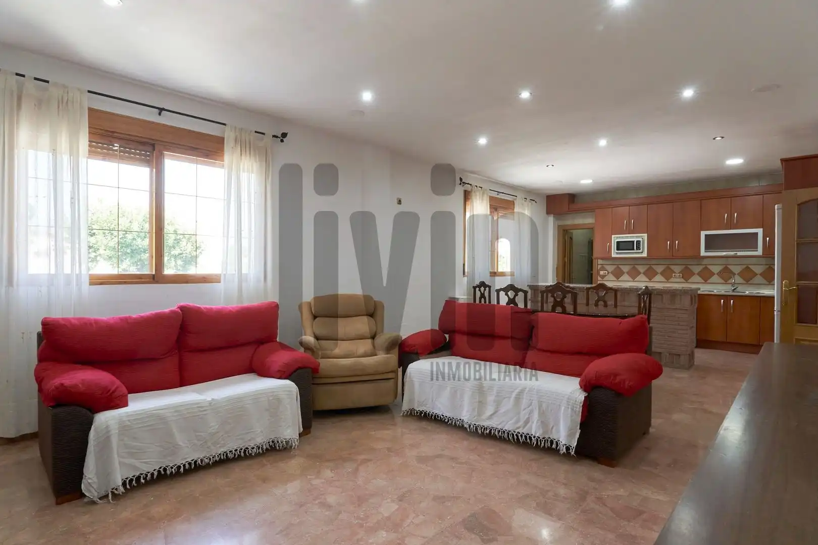 Wohnzimmer von Wohnung zur Miete in La Guardia de Jaén mit Klimaanlage und Gemeinschaftspool