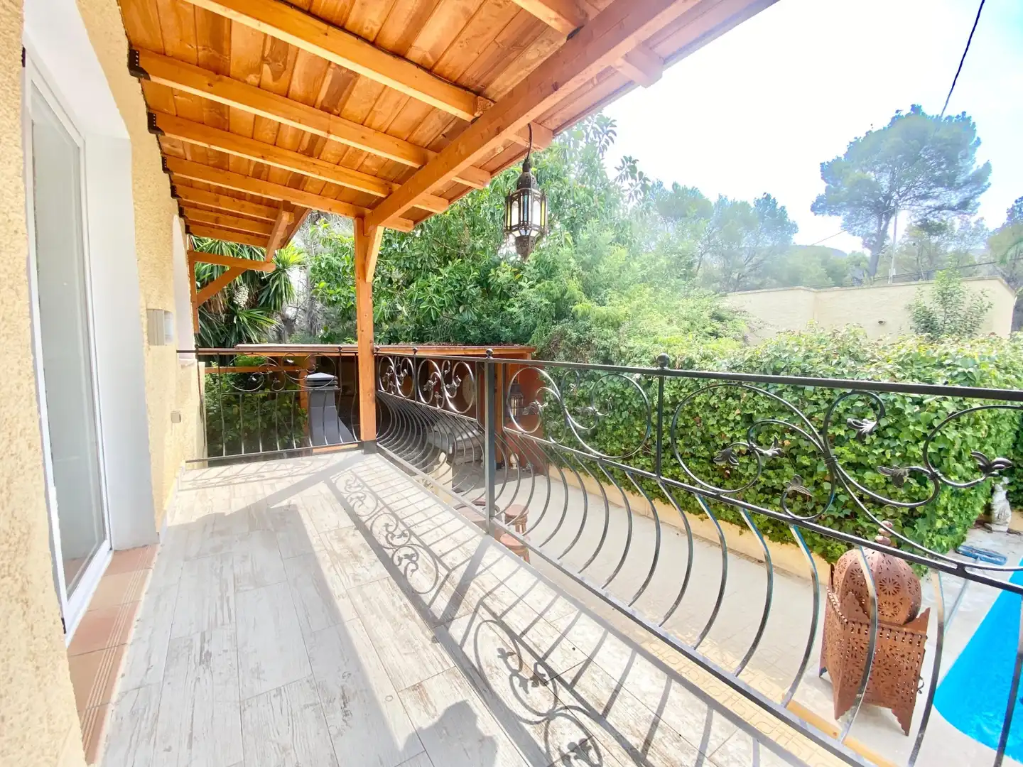 Terraza de Casa o chalet de alquiler en L'Alfàs del Pi con Aire acondicionado, Calefacción y Jardín privado