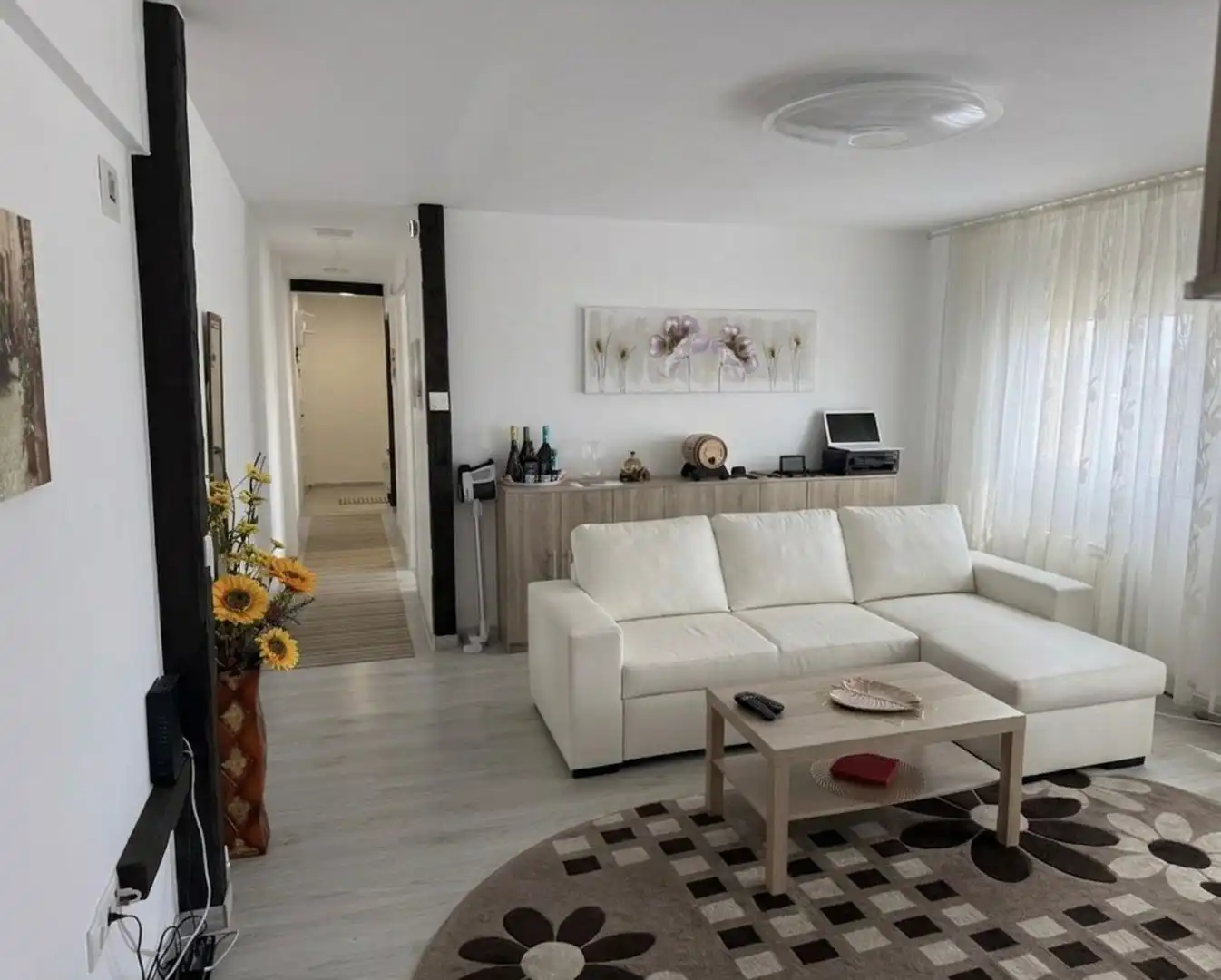 Sala de estar de Piso en venta en Avilés con Calefacción, Terraza y Piscina