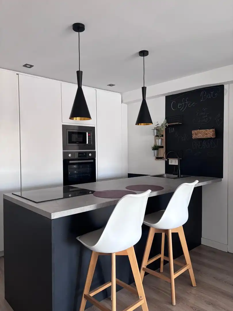 Kitchen of Flat for rent in Murcia  with Air Conditioner, Heating and Furnished
