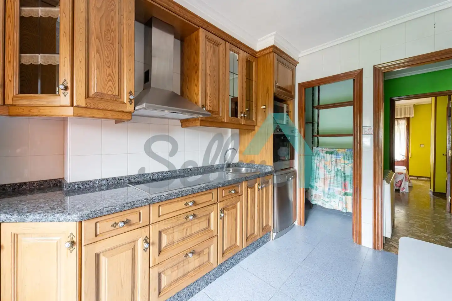 Kitchen of Flat for sale in Allande  with Heating, Terrace and Storage room