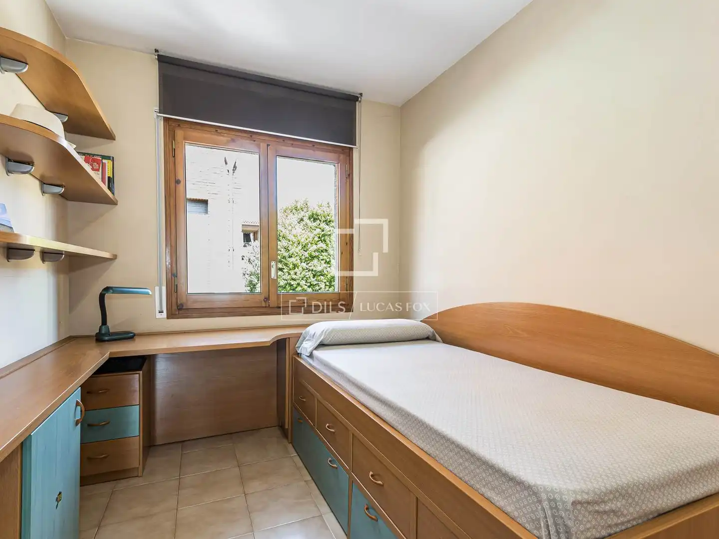 Dormitori de Casa o xalet en venda en Sant Cugat del Vallès amb Aire condicionat, Calefacció i Jardí privat