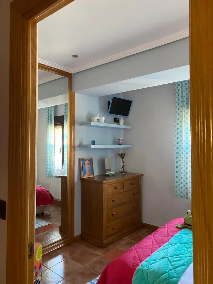 Bedroom of Study for rent in León Capital   with Heating, Parquet flooring and Furnished