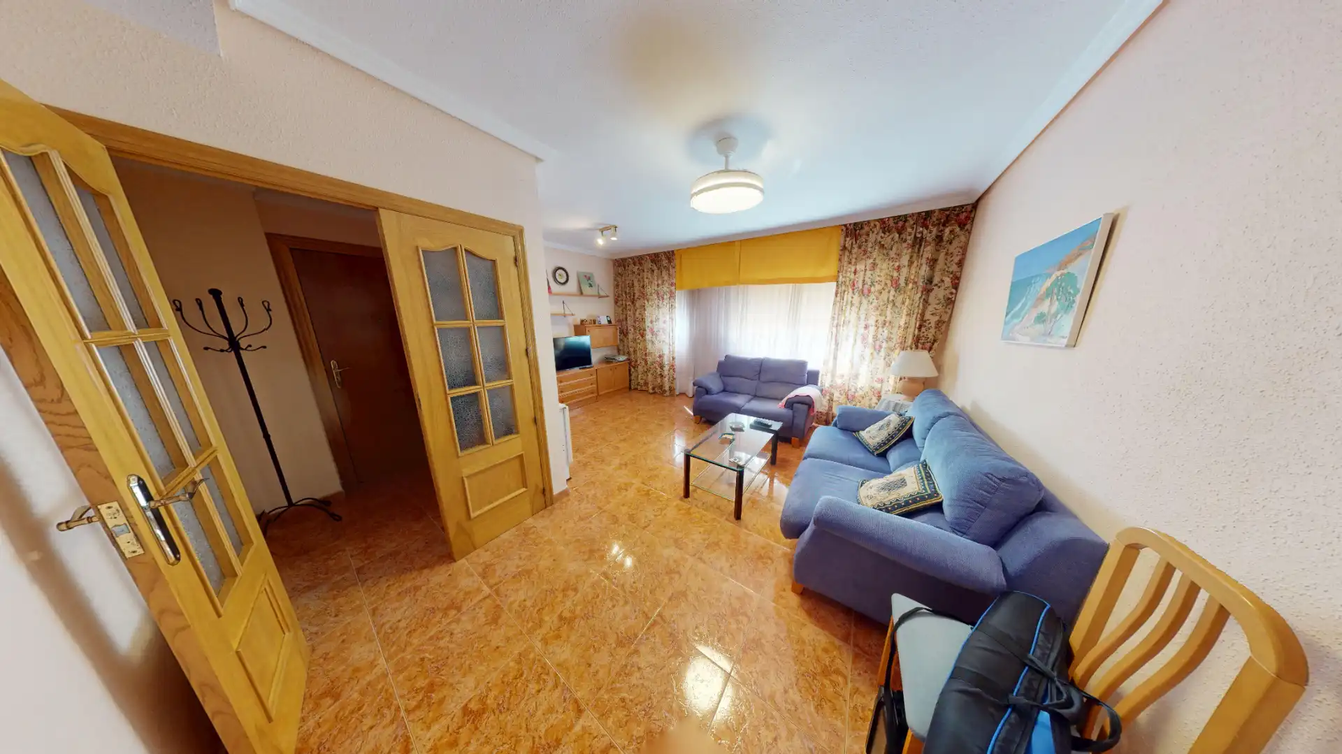 Sala d'estar de Pis en venda en San Blas