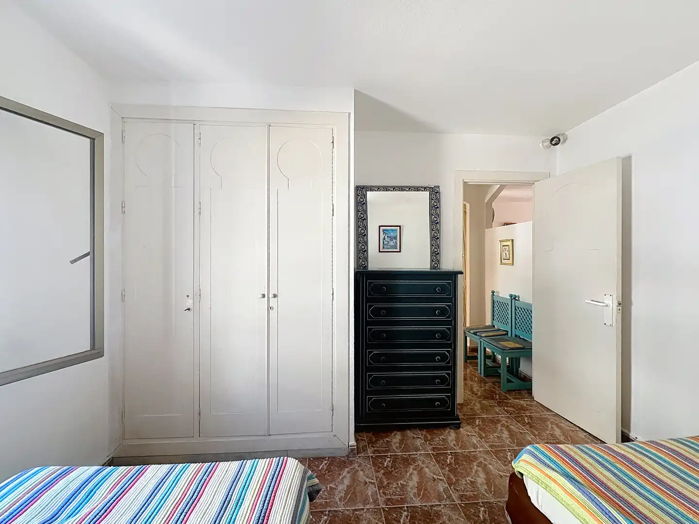 Habitación de Apartamento en venta en Roquetas de Mar con Jardín privado, Terraza y Amueblado