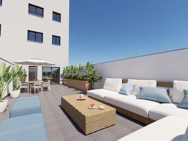 Piso de obra nueva con balcón en venta en Avinguda de la Generalitat 89