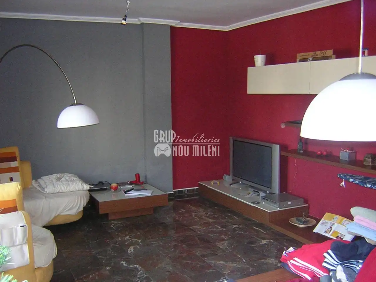 Living room of Flat for sale in Albal  with Air Conditioner, Terrace and Furnished