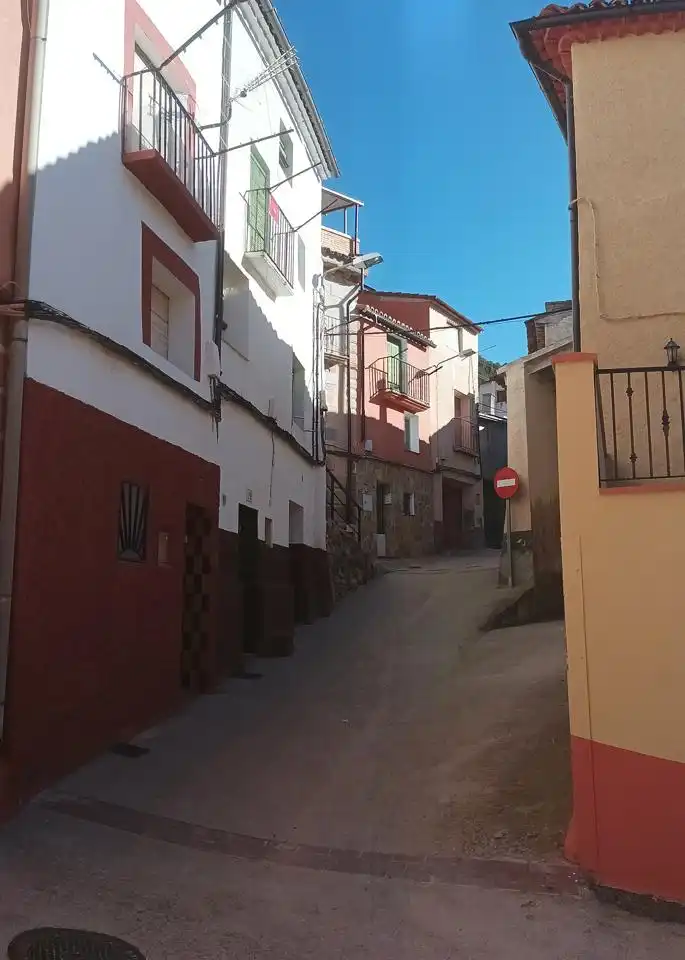 Vista exterior de Casa o chalet en venta en Torrijo de la Cañada con Amueblado y Balcón