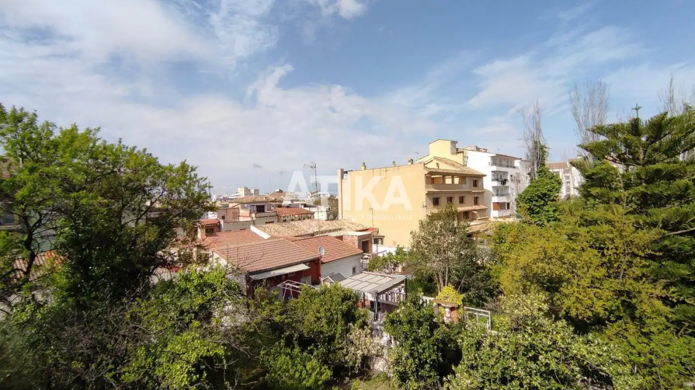 Vista exterior de Casa o xalet en venda en Albaida amb Calefacció i Terrassa
