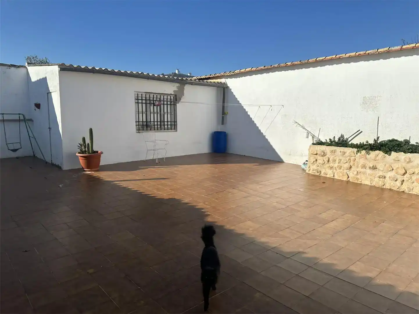 Vista exterior de Planta baja en venta en Puerto Lápice con Trastero y Amueblado