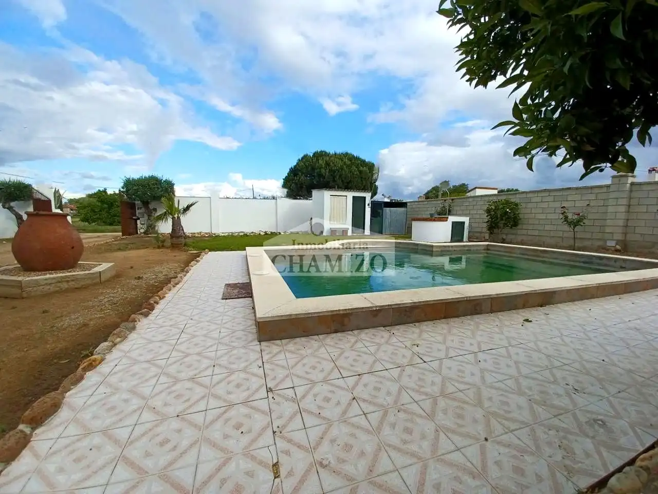 Piscina de Casa o xalet en venda en Villanueva de la Serena amb Aire condicionat, Calefacció i Jardí privat