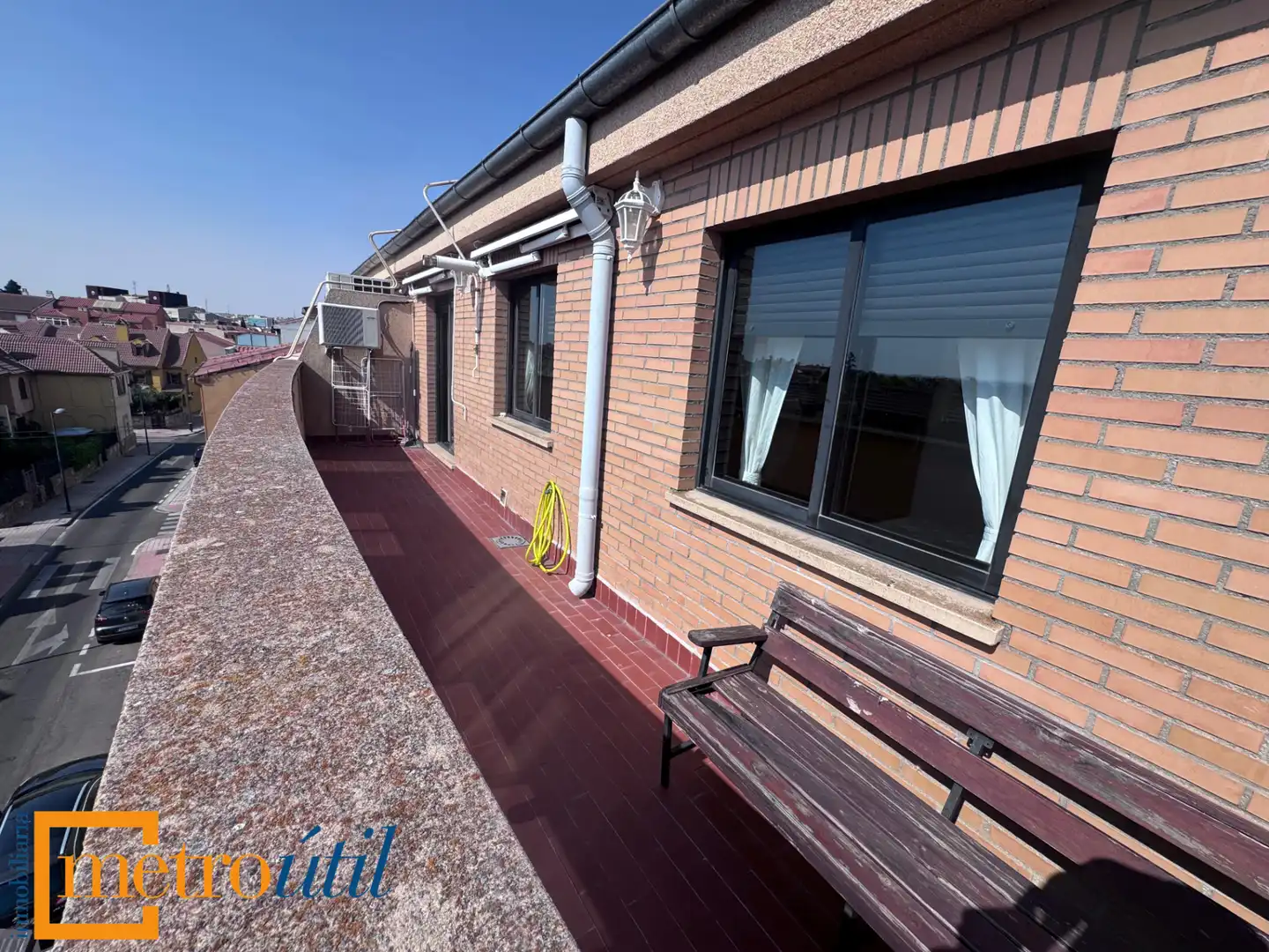 Terrasse von Dachboden zum Verkauf in Salamanca mit Klimaanlage, Heizung und Parkett