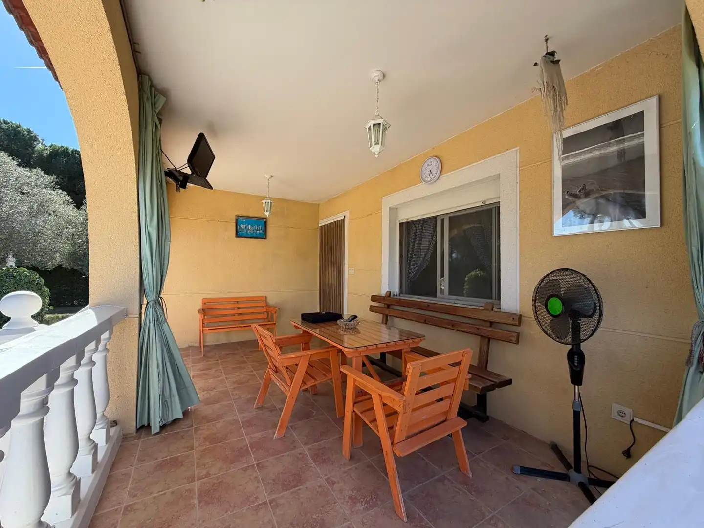 Terraza de Finca rústica en venta en Traspinedo con Calefacción, Jardín privado y Terraza