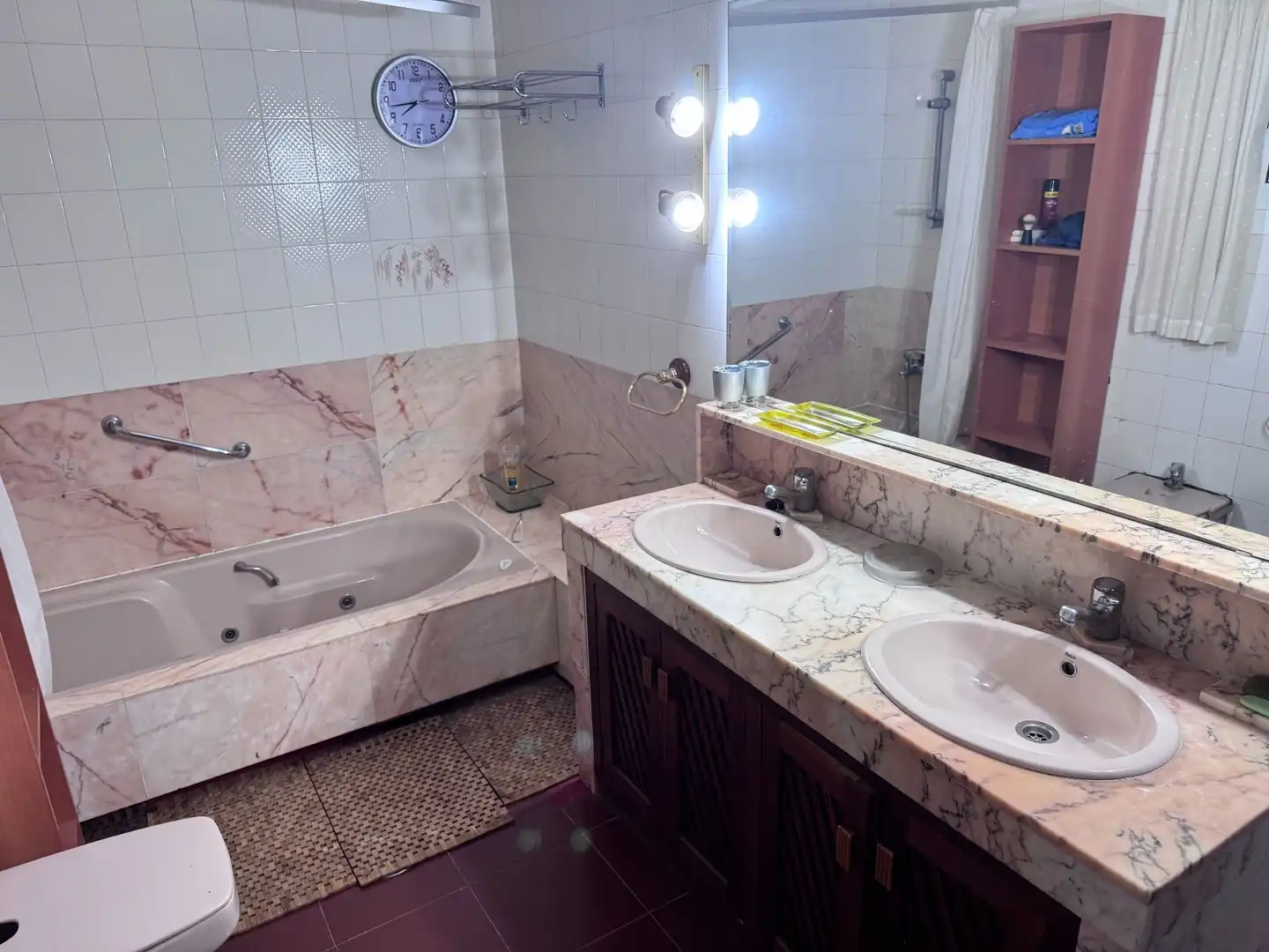 Bathroom of Houses for sale in Roquetas de Mar  with Air Conditioner, Storage room and Swimming Pool