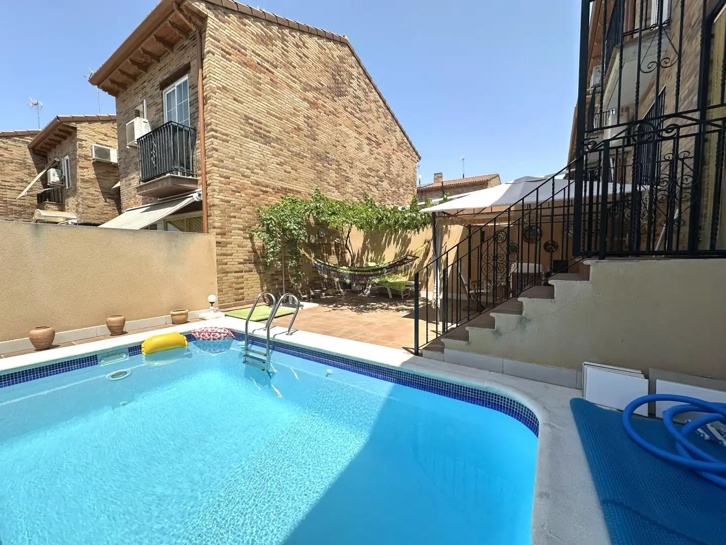 Swimming pool of Detached homes for sale in Arganda del Rey  with Heating, Terrace and Swimming Pool