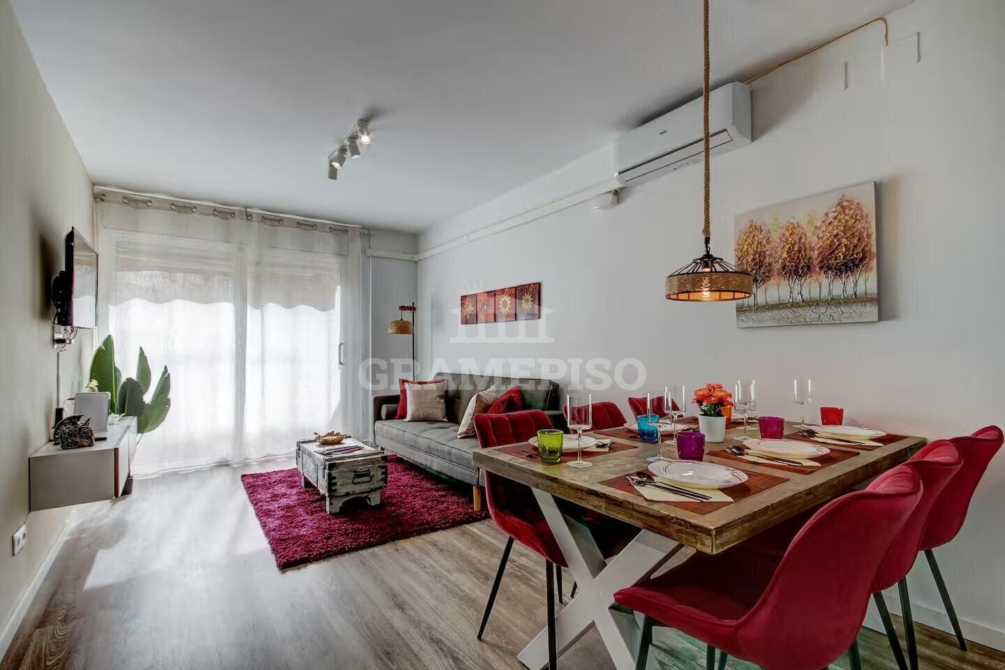 Sala d'estar de Apartament en venda en Sant Adrià de Besòs