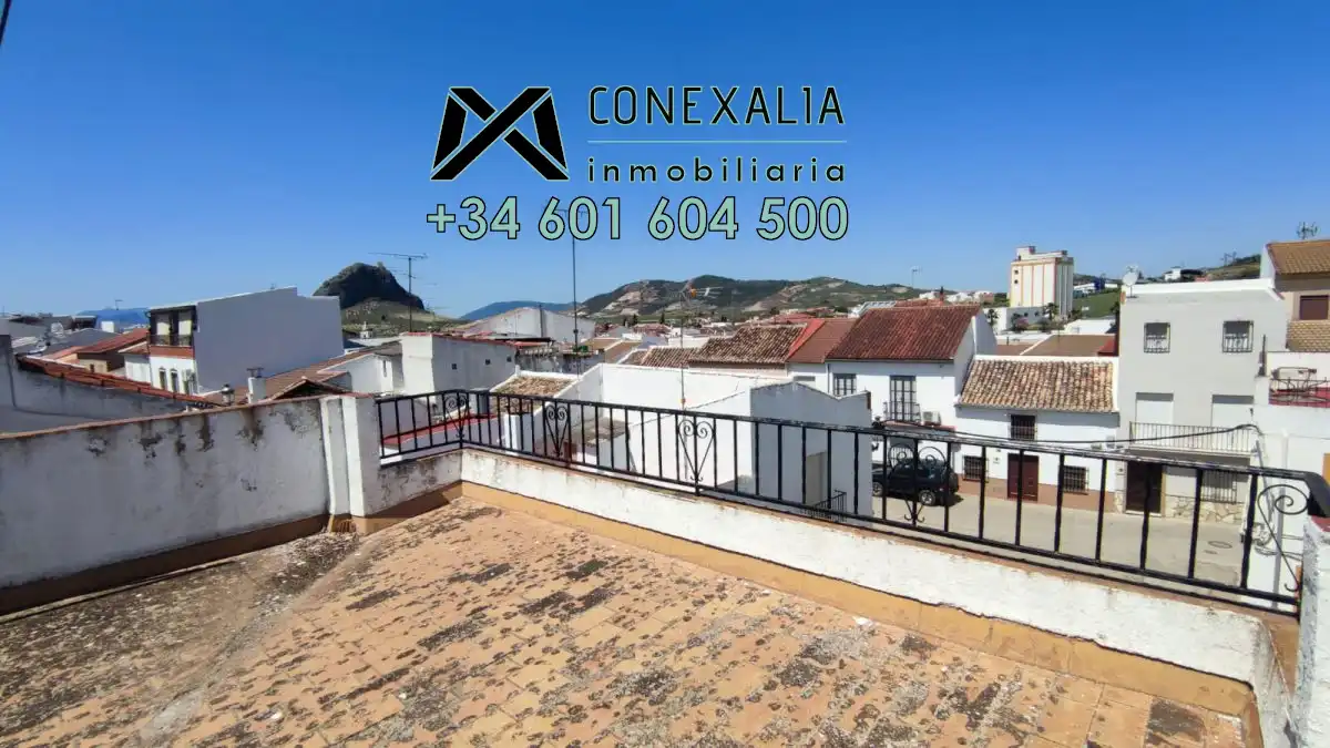 Vista exterior de Casa o chalet en venta en Pruna con Trastero y Balcón