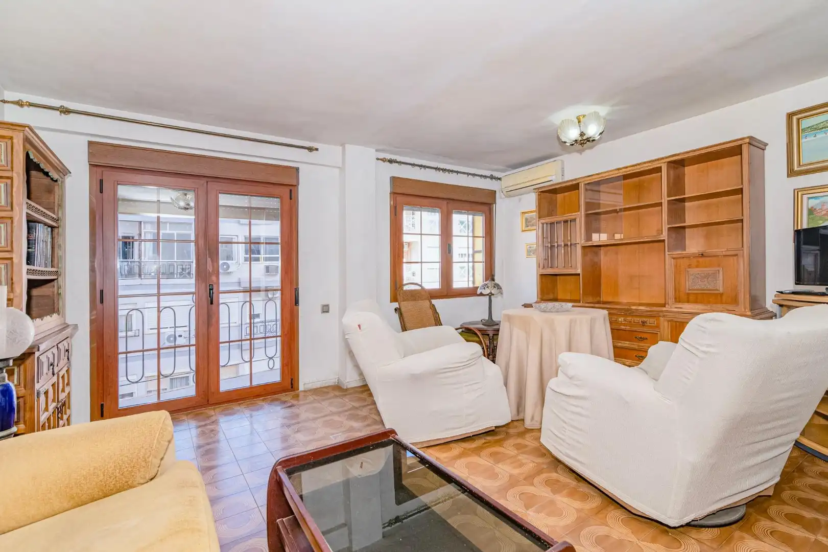 Sala d'estar de Pis en venda en Almería amb Aire condicionat, Calefacció i Terrassa